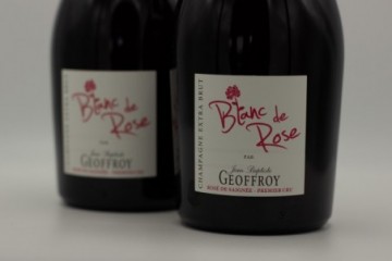 Champagne rosé Geoffroy...