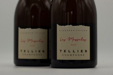 Champagne rosé Tellier...